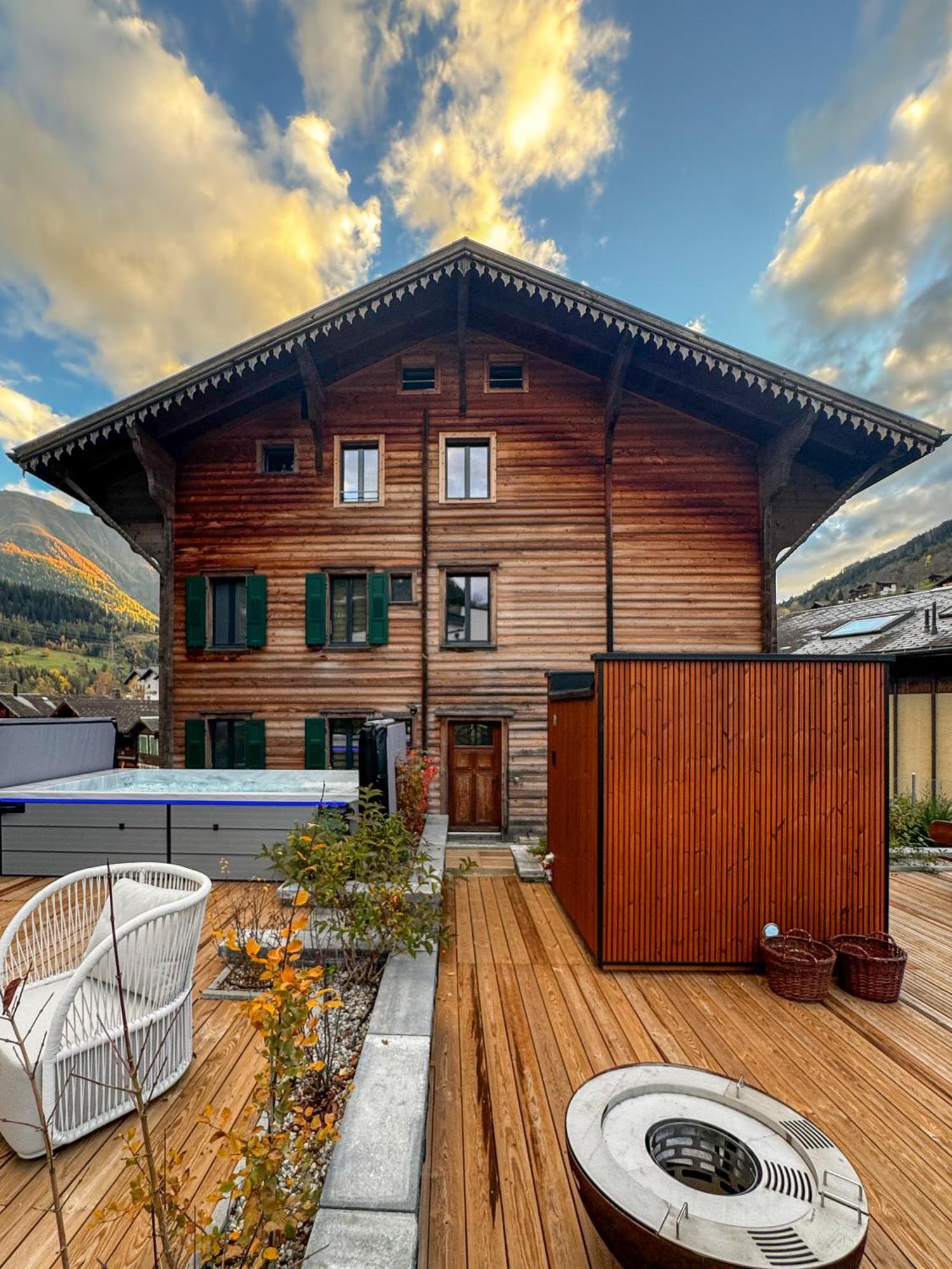 Zer Treichi Appartements Fiesch Exterior photo